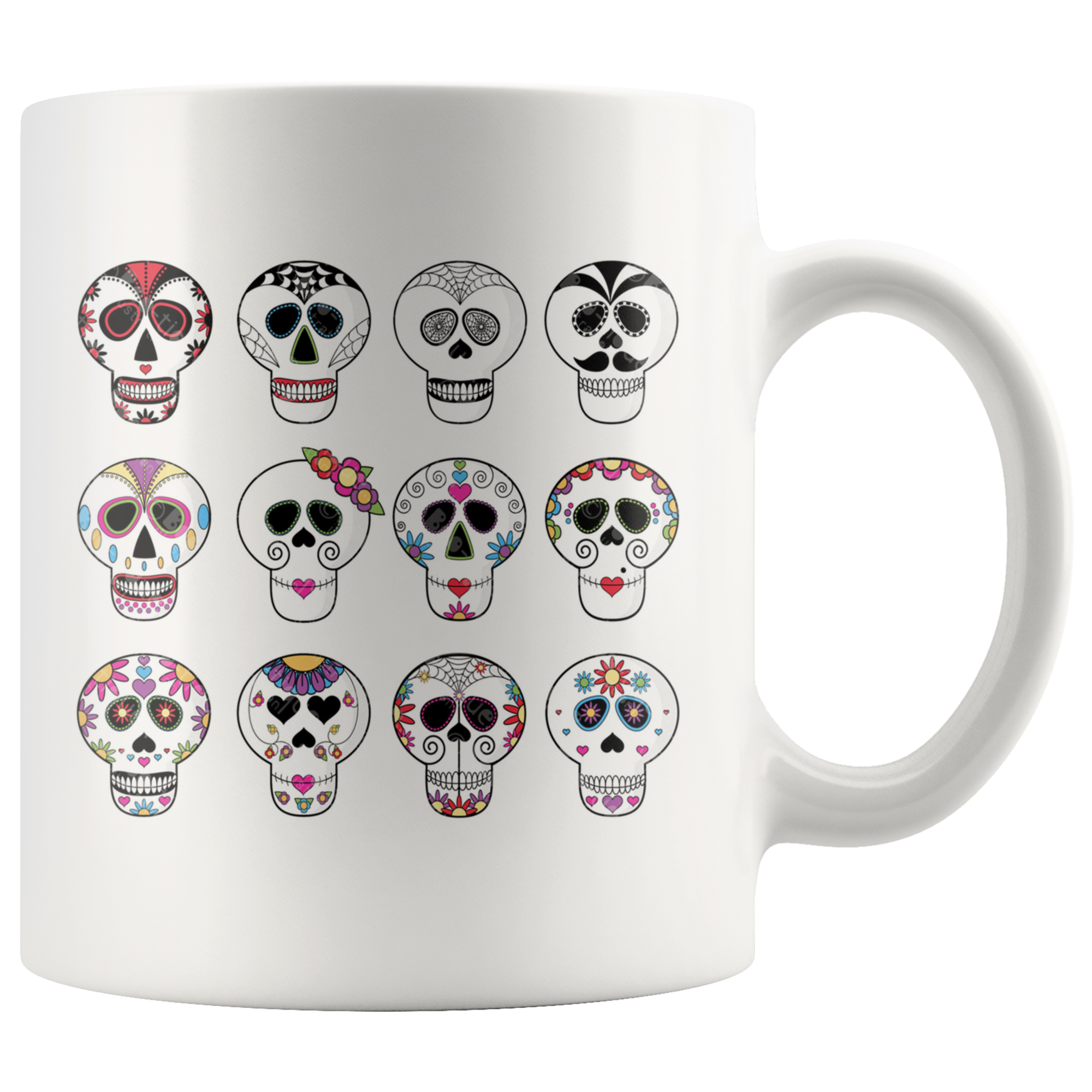 Sugar Skull 11oz Coffee Mug