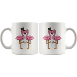 Mr. and Mrs. Flamingo 11oz or 15oz COFFEE MUGS