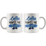 COFFEE MAKES ME USER FRIENDLY 11oz COFFEE MUG - J & S Graphics