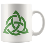 Celtic Knot TRIQUETRA Coffee Mug 11oz or 15oz