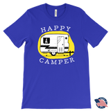 HAPPY CAMPER Vintage Trailer Men's T-Shirt - J & S Graphics