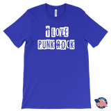 I LOVE PUNK ROCK Men's T-Shirt - J & S Graphics