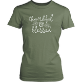 THANKFUL & BLESSED Women's T-Shirt - J & S Graphics