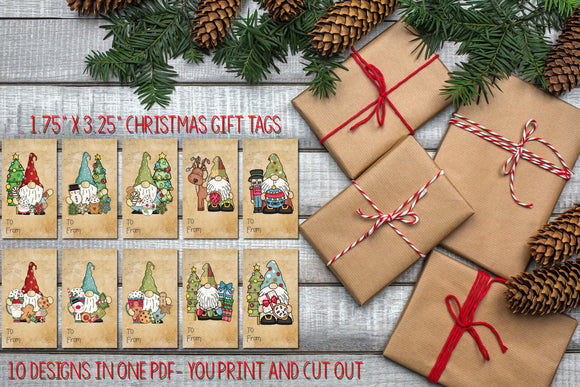 CHRISTMAS GIFT TAGS / LABELS, Digital Printable, Holiday Special Instant Download