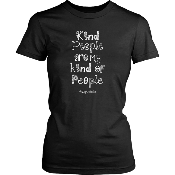 KIND PEOPLE ARE MY KIND OF PEOPLE w/hashtag Women's T-Shirt - J & S Graphics