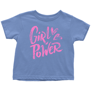 GIRL POWER Snap Toddler T-Shirt - J & S Graphics