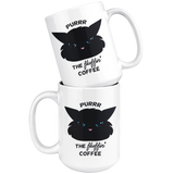 Purr the Fluffin' Coffee CAT COFFEE MUG 11oz or 15oz
