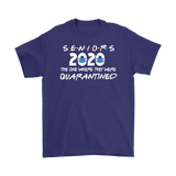 Seniors 2020 FRIENDS Themed T-Shirts, Men's Women's and Unisex