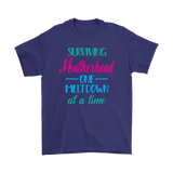 Surviving Motherhood One Meltdown at a Time Unisex T-Shirt
