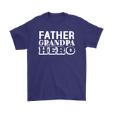 FATHER GRANDPA HERO Men's Short Sleeve T-Shirt