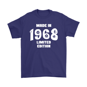 Made in 1968 Limited Edition Unisex short sleeve t-shirt