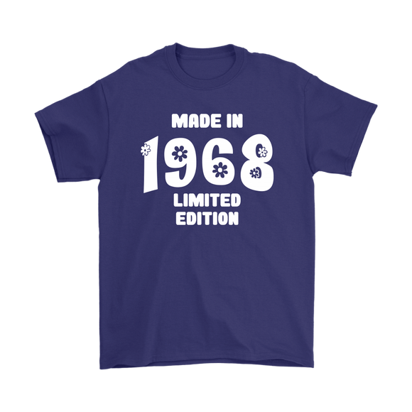 Made in 1968 Limited Edition Unisex short sleeve t-shirt