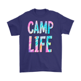 CAMP LIFE Tie Dye Look Unisex T-Shirt