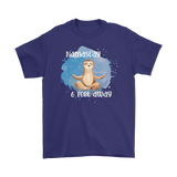 Namast'ay 6 Feet Away Yoga Sloth Unisex T-Shirt Social Distancing