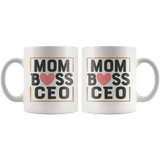 MOM BOSS CEO Coffee Mug 11 oz or 15 oz