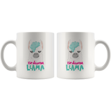 No Drama Llama COFFEE MUG 11oz or 15oz