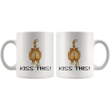 KISS THIS! Kitty Cat Butt 11 oz or 15 oz COFFEE MUG